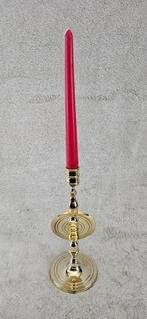 Kaarsenhouder Kraag Kandelaar, Antiek en Kunst, Ophalen of Verzenden, Koper of Brons