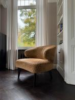 Luxe Fauteuil Keijser & Co, Huis en Inrichting, 75 tot 100 cm, Ophalen of Verzenden, Zo goed als nieuw, Stof