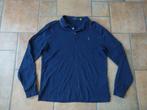 Ralph Lauren polo lange mouwen maat L, Blauw, Ophalen of Verzenden, Zo goed als nieuw, Ralph Lauren Polo