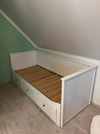 Ikea Hemnes bedbank wit, matrasmaat 80x200 cm, Ophalen, Gebruikt, Eenpersoons, Wit