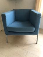 Klappsta fauteuil IKEA blauw, Ophalen, Gebruikt, Minder dan 75 cm, Stof
