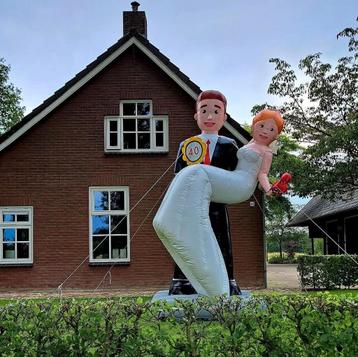 Prachtig opblaasbaar bruidspaar/Echtpaar te huur! beschikbaar voor biedingen