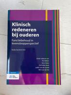 Klinisch redeneren bij ouderen, derde herziene druk, Boeken, Studieboeken en Cursussen, Zo goed als nieuw, Bohn Stafleu van Loghum