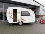 Dethleffs Campy 350 Bed + Zit + WC Lichtgewicht 750KG Max !!, Schokbreker, Bedrijf, Treinzit, 500 - 750 kg