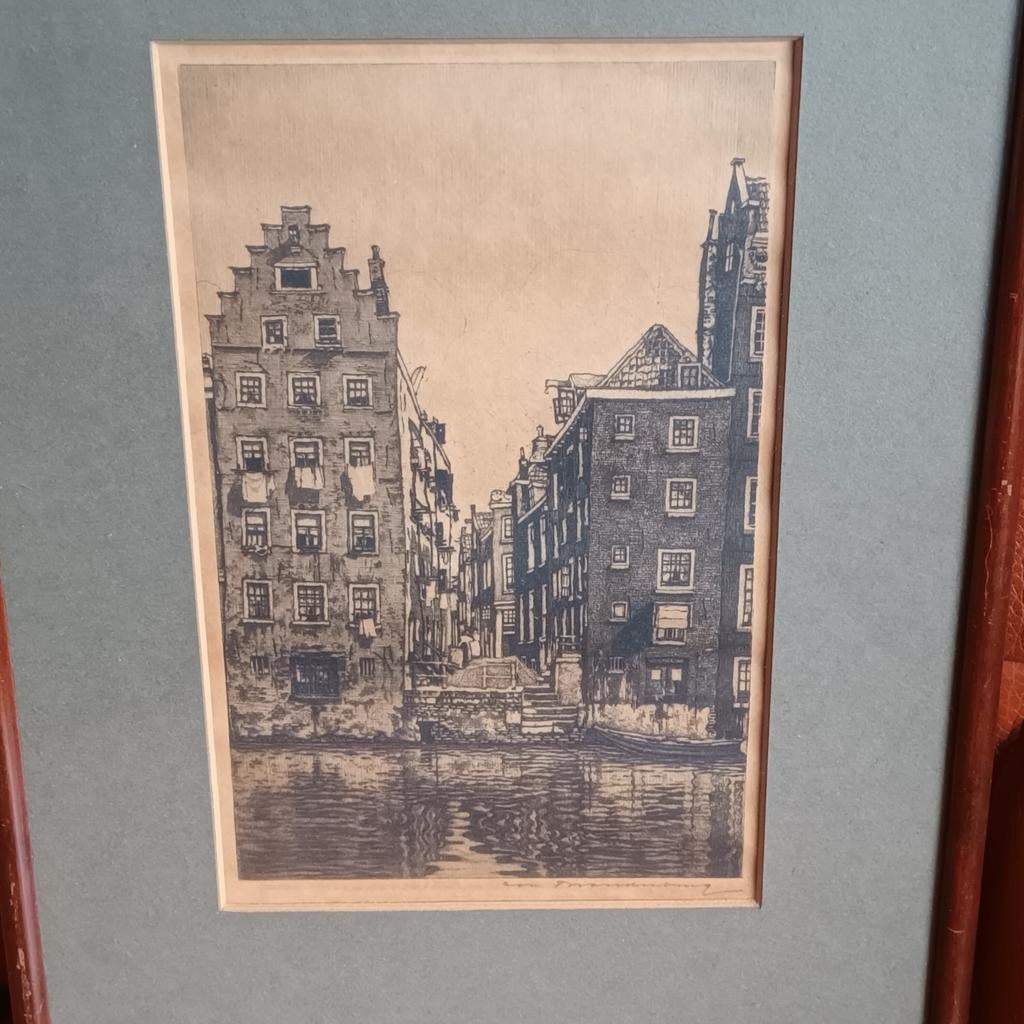 Cornelis Brandenburg, Amsterdam, Damrak, Ouderzijds Armsteeg, Ophalen of Verzenden