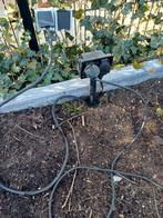 Buiten stopcontact met grondpin - 2 stuks, Tuin en Terras, Kunststof, Gebruikt, Minder dan 50 watt, Overige typen