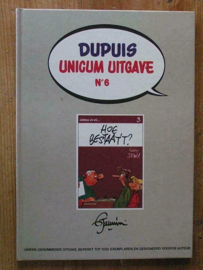 Dupuis unicum collectie - 06_HC_German en wij [604], Boeken, Stripboeken, Eén stripboek, Ophalen of Verzenden, Zo goed als nieuw