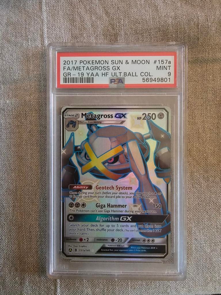 Metagross 157a/145 PSA 9, Ophalen of Verzenden