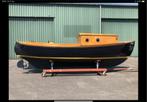 Houten zweedse sloep met kajuit Diesel  28 PK, Watersport en Boten, Sloepen, 10 tot 30 pk, Gebruikt, Binnenboordmotor, 6 meter of meer