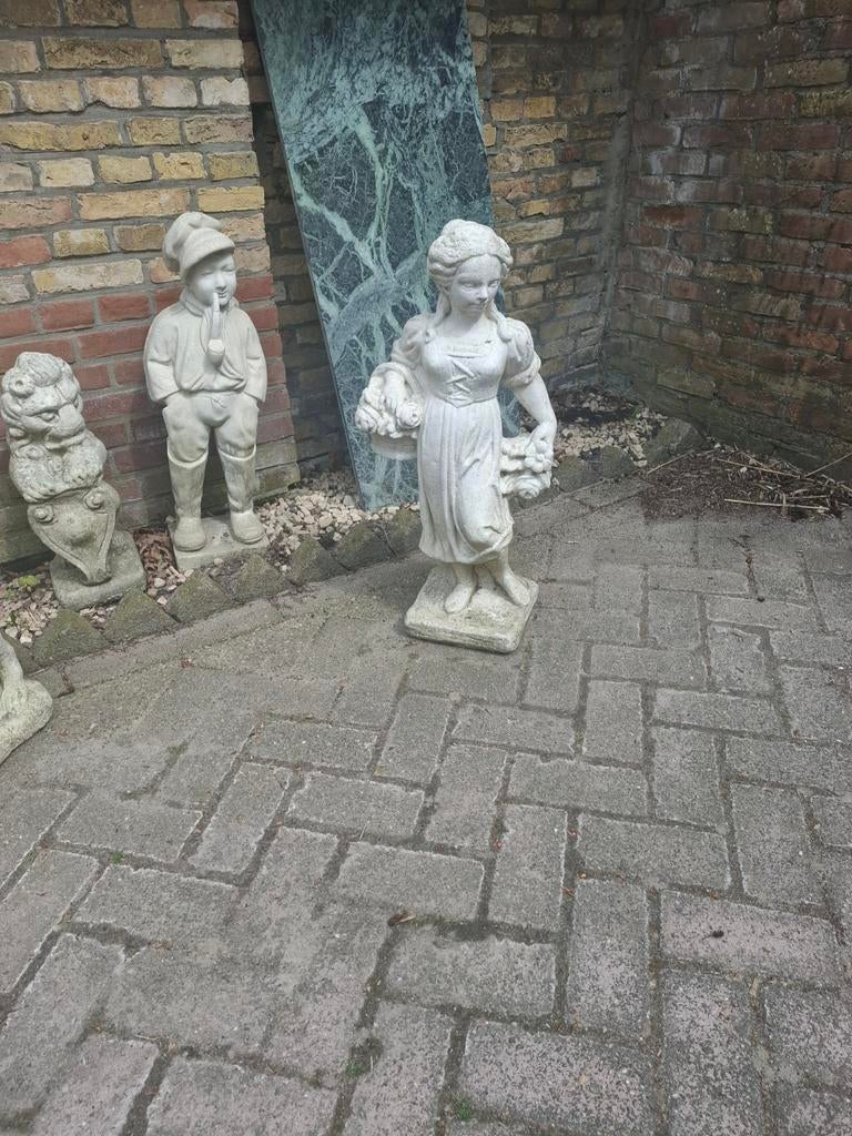 4 mooie tuinbeelden Bezorgen mogelijk, Ophalen of Verzenden