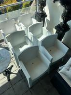 Philippe Starck Driade Toy stoelen wit 6x, Ophalen, Kunststof, Gebruikt, Philippe Starck