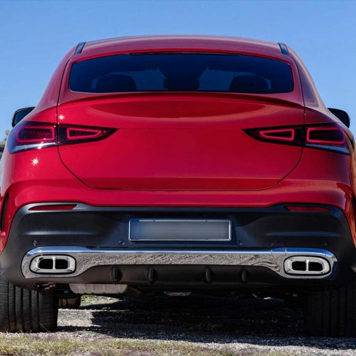 Mercedes gle uitlaat glc eind demper c-klasse cla a-klasse, Auto diversen, Tuning en Styling, Ophalen of Verzenden