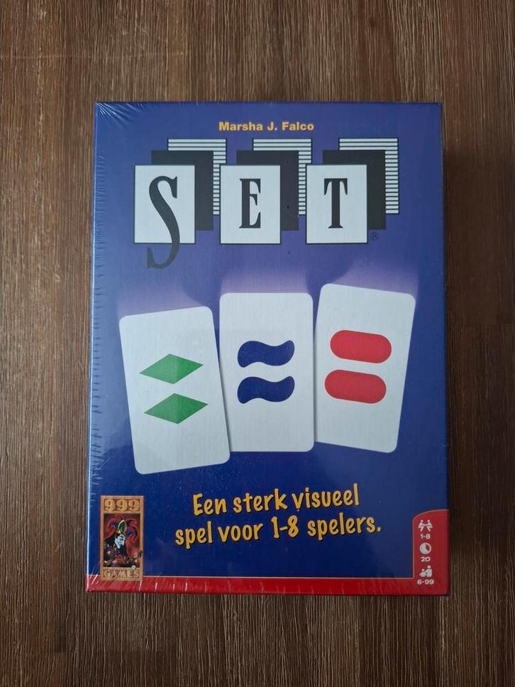 SET kaartspel - nieuw in folie - 999 Games, Hobby en Vrije tijd, Gezelschapsspellen | Kaartspellen, Nieuw, Een of twee spelers