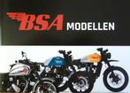 Folder BSA Modellen 350 + 650 2025, Ophalen of Verzenden, Overige merken