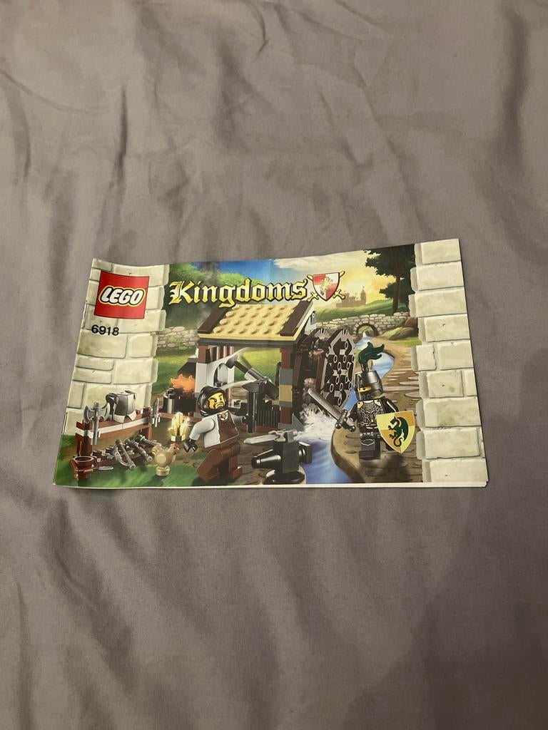 LEGO Kingdoms instructieboekje 6918, Kinderen en Baby's, Speelgoed | Duplo en Lego, Gebruikt, Lego, Accessoire, Ophalen of Verzenden