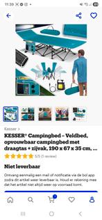 Kesser camping bed, Ophalen