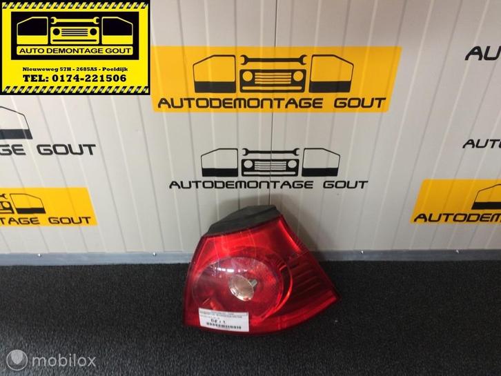 Volkswagen Golf V ('03-'08) Achterlicht Rechts Buiten Compl, Auto-onderdelen, Verlichting, Volkswagen, Gebruikt, Ophalen of Verzenden