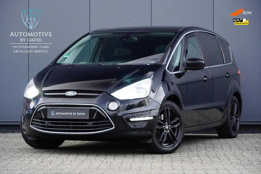 Ford S-Max 2.0 SCTI 240 pk TITANIUM POWERSHIFT AUTOMAAT / ME, Euro 5, 1976 cc, Zwart, 4 cilinders
