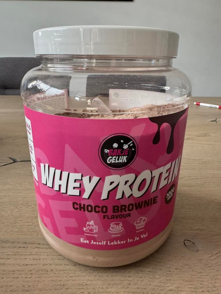 Bakje geluk proteine, Ophalen, Zo goed als nieuw, Poeder of Drank