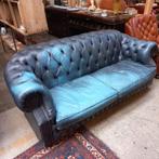Chesterfield bank . Engeland, Ophalen, Gebruikt, 75 tot 100 cm, Tweepersoons
