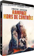 Rampage Big Meets Bigger 4K UHD 3D/2D Blu-ray STEELBOOK., Ophalen of Verzenden, Nieuw in verpakking, Actie