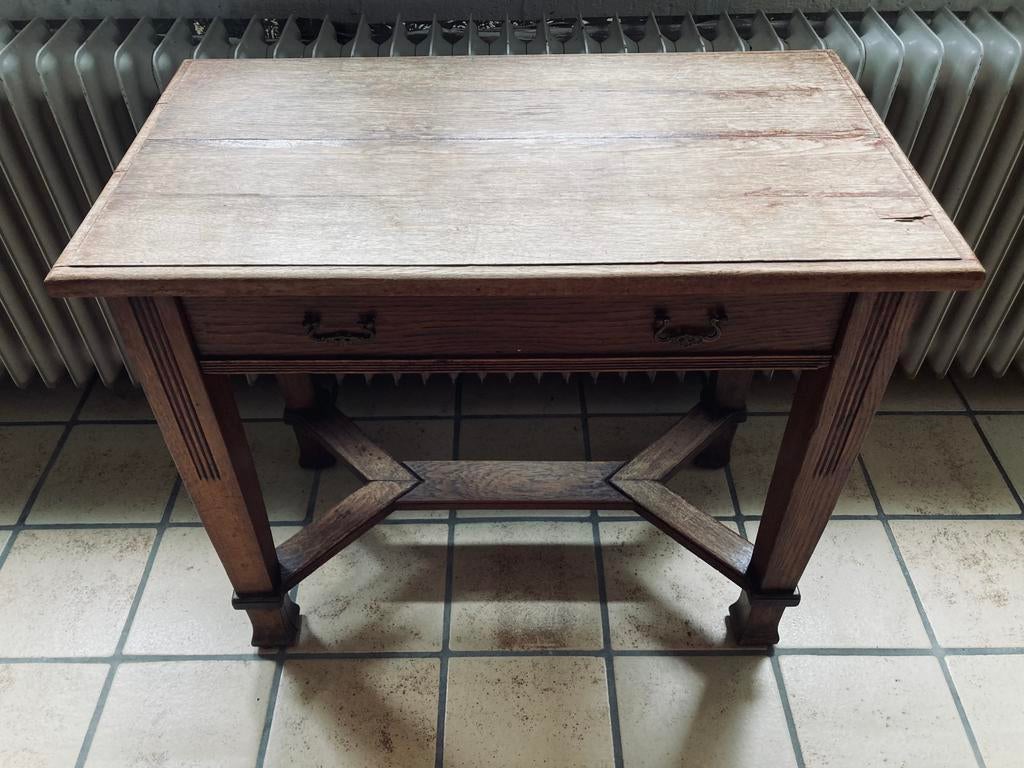 Authentiek sidetable - massief hout, Ophalen