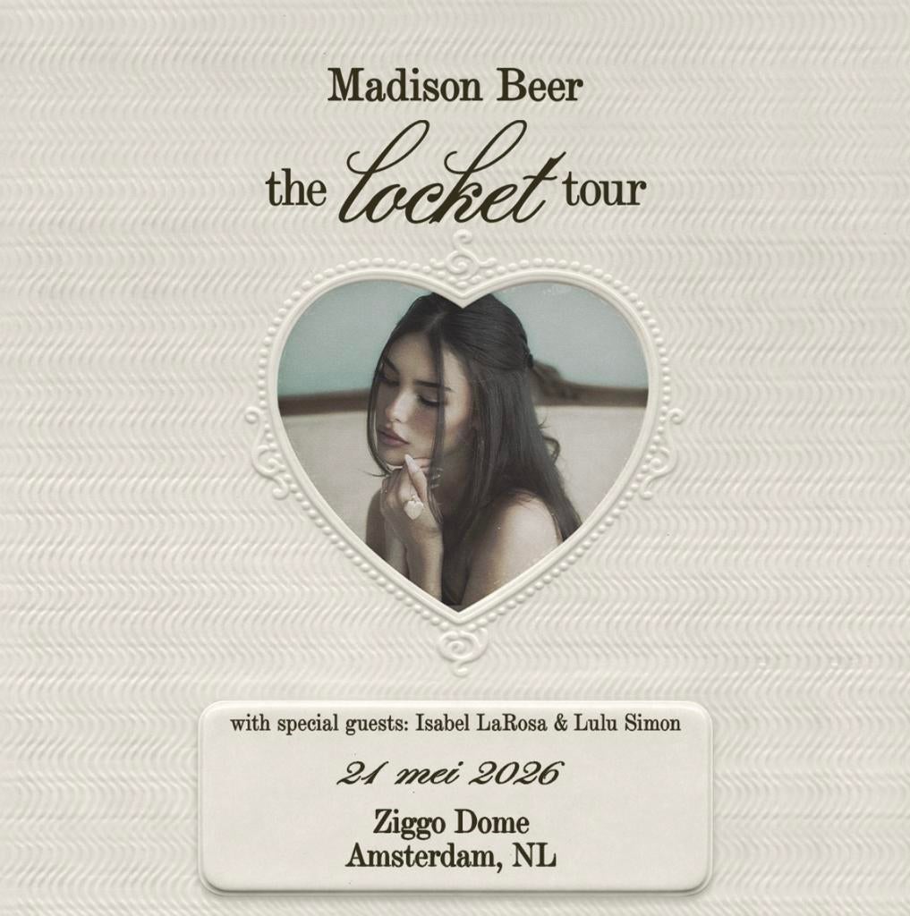 4x staanplaatsen Madison Beer 21 mei Ziggo Dome Amsterdam, Tickets en Kaartjes, Concerten | Pop, Drie personen of meer, Mei