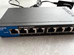 Linksys LGS108 8 port gigabit switch, Ophalen, Zo goed als nieuw