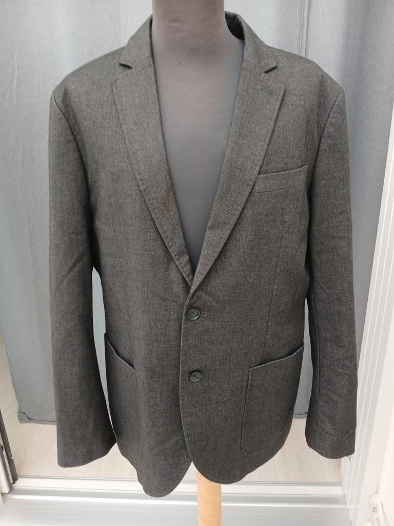 Nieuw zwart colbert Angelo Litrico maat 50, Kleding | Heren, Kostuums en Colberts, Ophalen of Verzenden