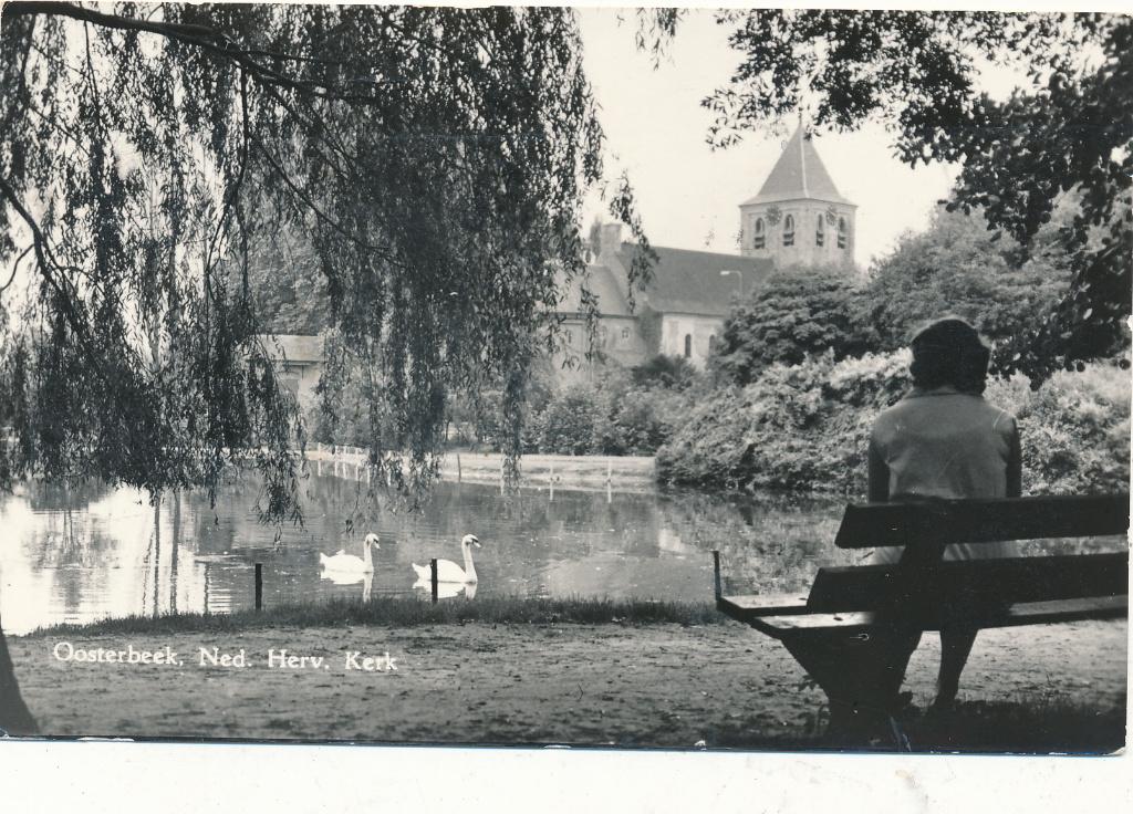 9615 Oosterbeek. Ned. Herv. Kerk, Ophalen of Verzenden, 1940 tot 1960, Gelderland