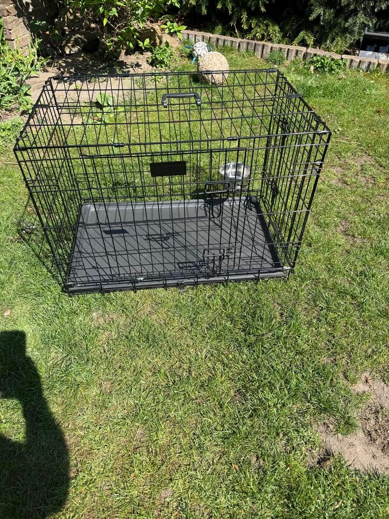 Hondenbench 75x50x54 cm LxBxH, Ophalen, Gebruikt