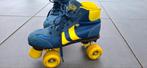 Rookie Retro rolschaatsen rollerskates blauw geel, Overige merken, Overige typen, Ophalen of Verzenden, Zo goed als nieuw