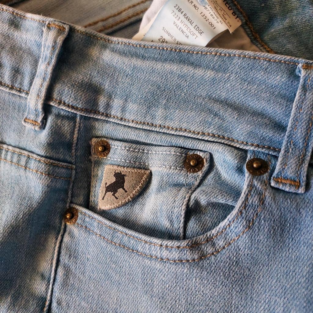 Jeans van Lois (high waist, flared), Blauw, Ophalen of Verzenden, Zo goed als nieuw, Lois