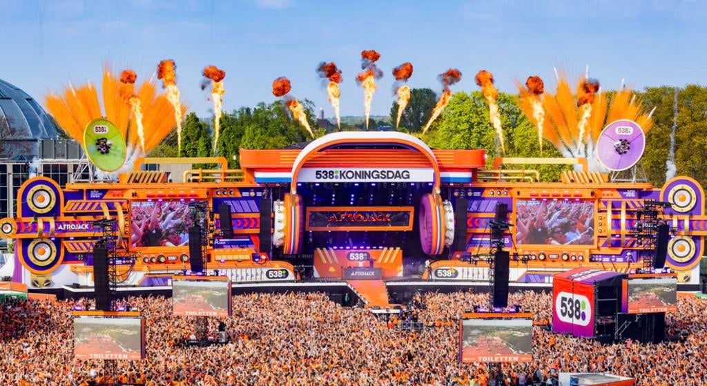 538 festival koningsdag, Twee personen, Ticket of Toegangskaart