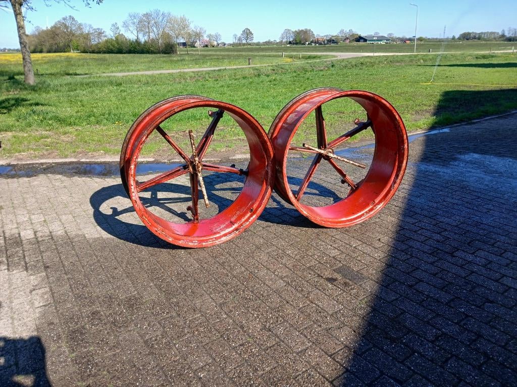 Dubbellucht wielen R38, Ophalen