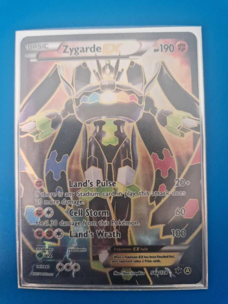 Pokemon kaart Zygarde EX 54/124, Ophalen of Verzenden