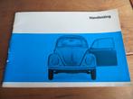Instructieboek Volkswagen Kever 1200, 1300, 1500 +cabrio '69, Ophalen of Verzenden
