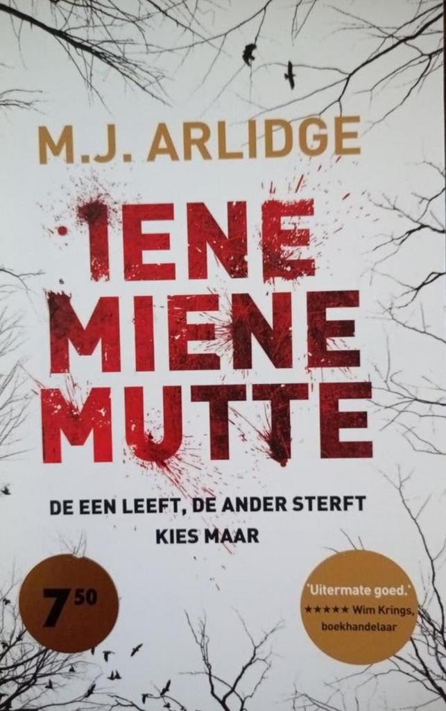 Iene Miene Mutte & Piep zei de Muis (Nieuw), Boeken, Ophalen of Verzenden, Gelezen, M.J. Arlidge, Nederland