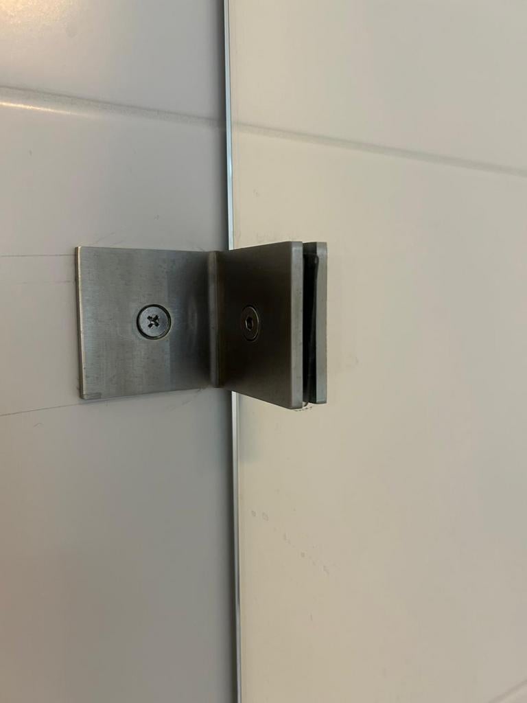 Nieuwe wand en klemmen inloopdouche, Huis en Inrichting, Ophalen, Nieuw