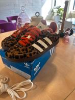 Adidas Samba Leopard Print Sneakers maat 36, Ophalen of Verzenden, Zo goed als nieuw, Bruin, Sneakers of Gympen