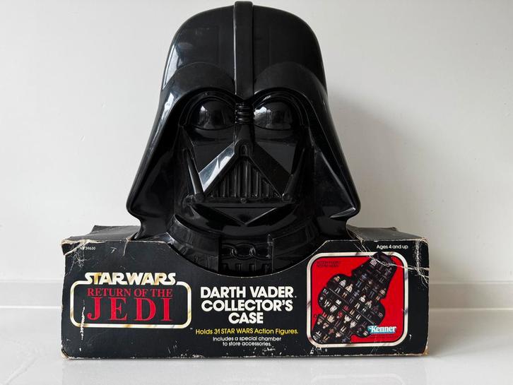 Vintage Star Wars Kenner Darth Vader Collectors Case 1983, Verzamelen, Star Wars, Gebruikt, Actiefiguurtje, Ophalen of Verzenden