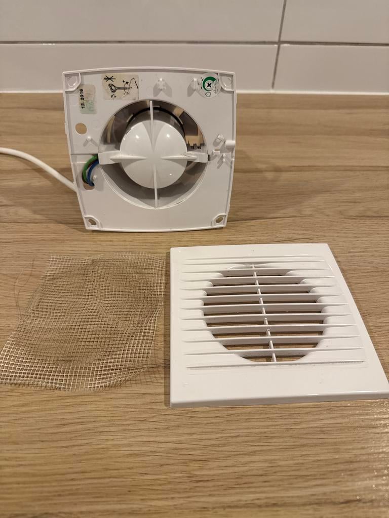 Badkamer/wc ventilator, Ophalen of Verzenden, Zo goed als nieuw, Ventilator en Afzuiger