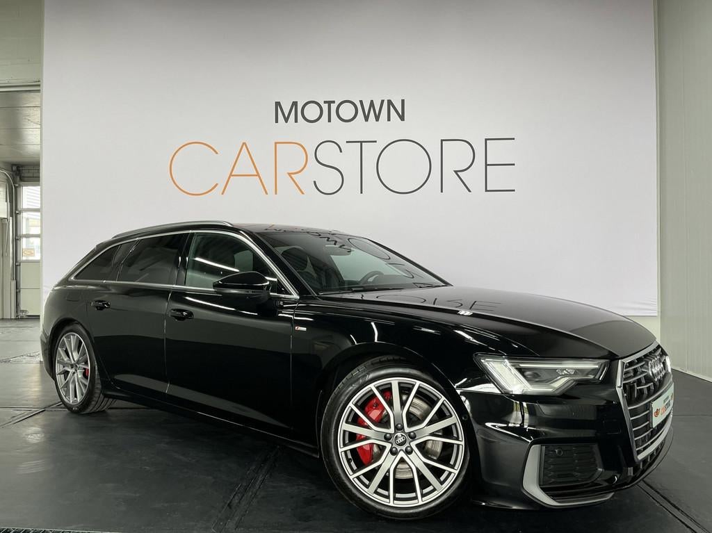 Audi A6 Avant 55 TFSI e S-Line 367Pk Adapt. Cruise B&O, Auto's, Audi, Automaat, Gebruikt, Zwart, Origineel Nederlands