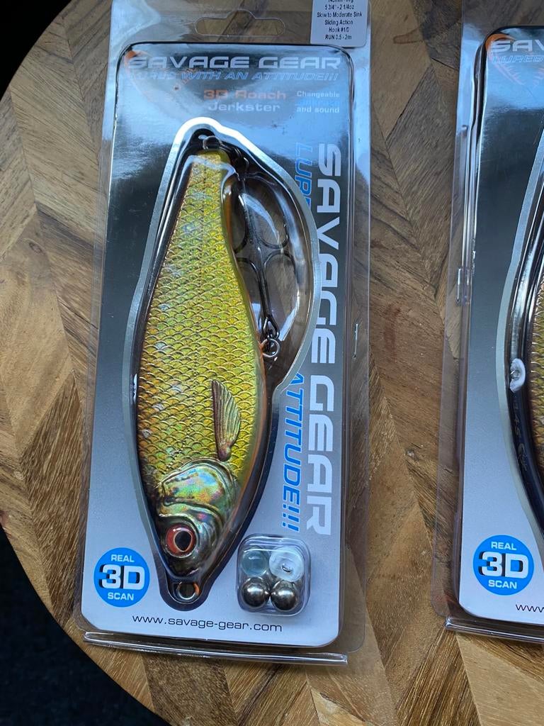Savage Gear Jerkster Rudd 14,5cm 68gr Slow sinking, D, Overige typen, Nieuw, Ophalen of Verzenden
