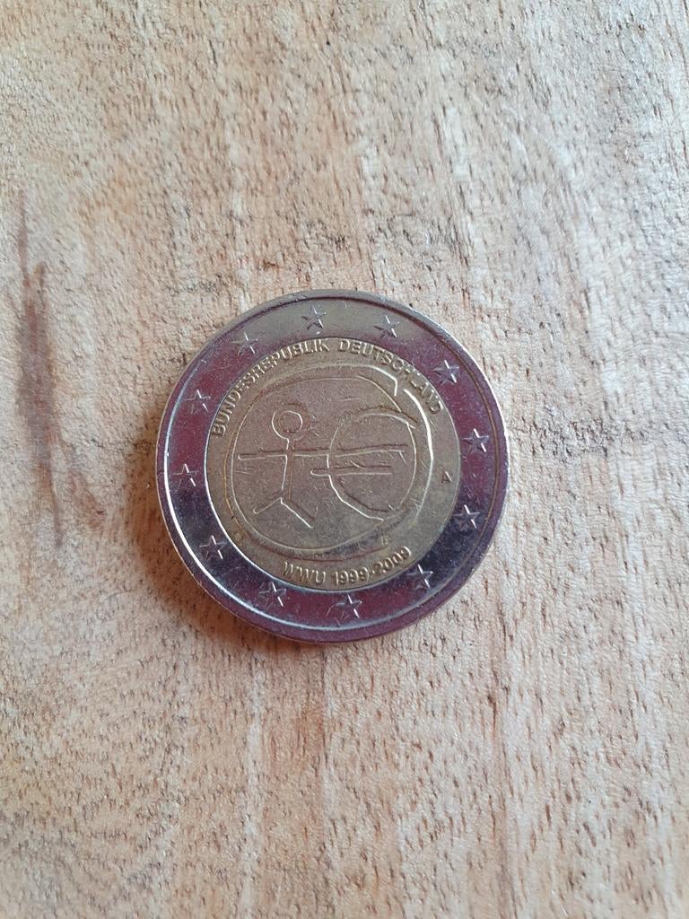 2 euro Duitsland WWU 1999-2009 A, Postzegels en Munten, Ophalen of Verzenden, Duitsland, 2 euro, Losse munt