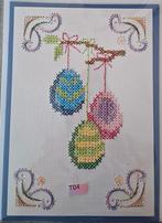 Geborduurde wenskaarten Pasen, Nieuw, Info@sparklecrafts.nl, Ophalen of Verzenden, Overige thema's