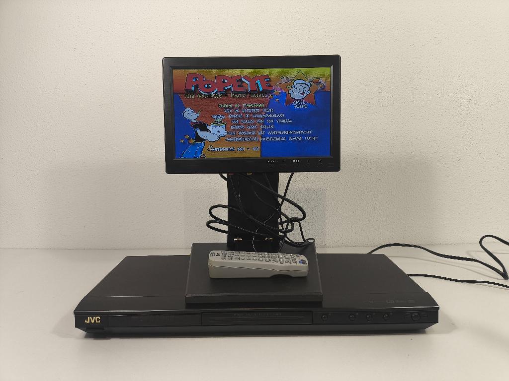 JVC XV-N210B Dvd-speler / Cd-speler, Dvd-speler, Gebruikt, -, JVC