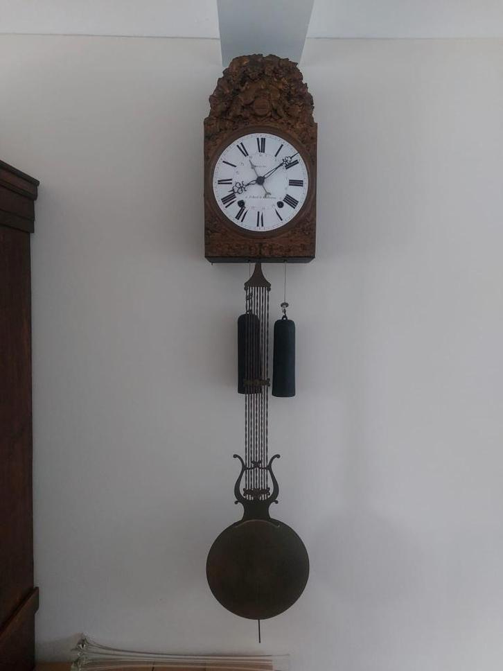 Franse Comtoise klok, Antiek en Kunst, Antiek | Klokken, Ophalen