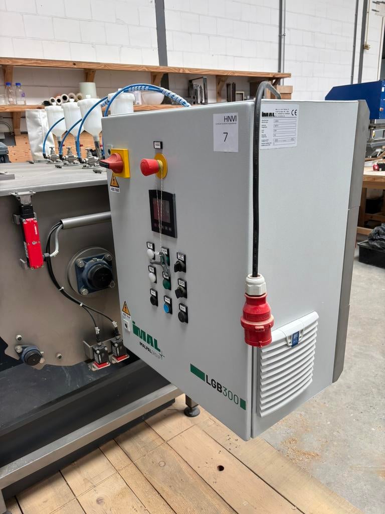 mengmachine imal lgb300, Ophalen