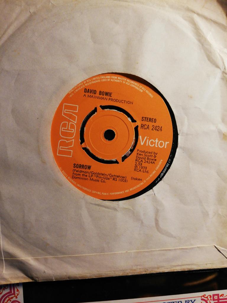 David Bowie - Sorrow / Amsterdam single, Ophalen of Verzenden